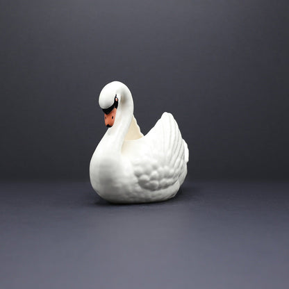 Small Swan Jardinière - FLORA BLACK